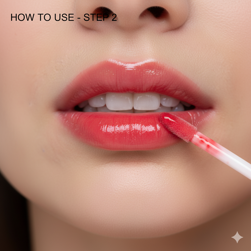 Strawberry Lip Oil (Crystal Glow)